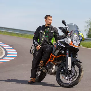 Męskie spodnie motocyklowe W-TEC Rusnac