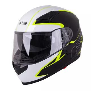 W-TEC FS-816 Black-Fluo Yellow Motorradhelm