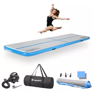 Inflatable Exercise Mat inSPORTline Airstunt 400 x 100 x 10 cm