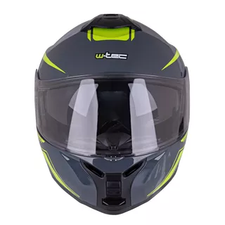 Flip-Up Motorcycle Helmet W-TEC FS-907 P/J - Black Matt