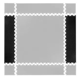 Ramp Pieces for Puzzle Mat inSPORTline Simple Black – 2 Pcs.