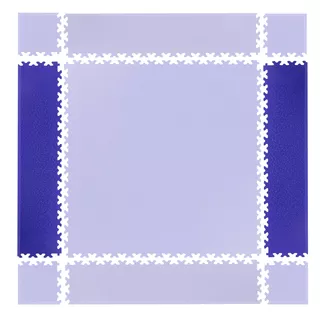 Ramp Pieces for Puzzle Mat inSPORTline Simple Blue – 2 Pcs.