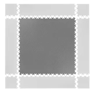 Puzzle Floor Mat inSPORTline Simple Gray