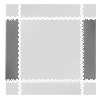 Ramp Pieces for Puzzle Mat inSPORTline Simple Gray – 2 Pcs.