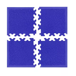 Corner Pieces for Puzzle Mat inSPORTline Simple Blue – 4 Pcs.