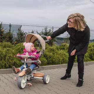 Three-Wheel Stroller/Tricycle with Tow Bar Coccolle Evo