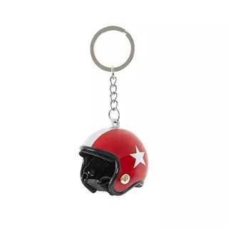 Helmet-Shaped Keychain W-TEC Clauer - Green