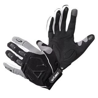 Motocross Gloves W-TEC Atmello - Red - Black