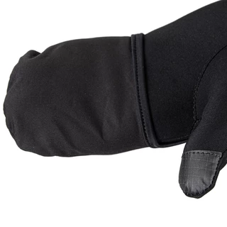 Tekaške rokavice inSPORTline Tibidabo - črna-fluo