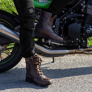 Men’s Motorcycle Jeans W-TEC Aredator - Black, 38/32