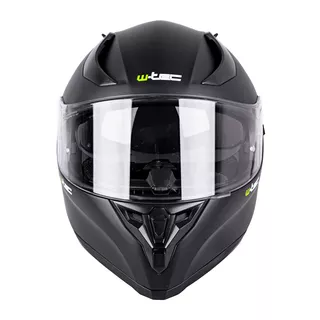 Integral Motorcycle Helmet W-TEC Vintegra Solid - Matte Black