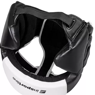 inSPORTline Truluck Boxhelm - schwarz-weiß