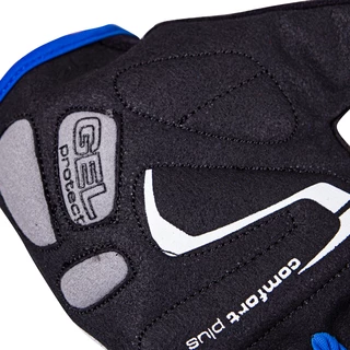 Cycling Gloves W-TEC Jaynee - Black-Blue