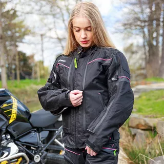 Női motoros kabát W-TEC Progair Lady