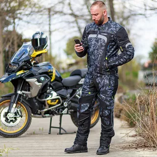 Męskie spodnie motocyklowe W-TEC Toregate