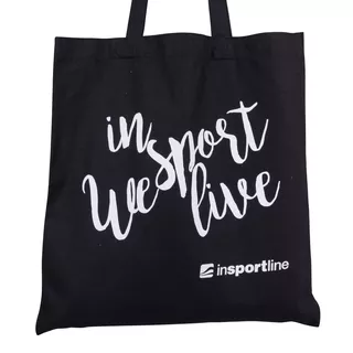Plátenná taška inSPORTline Sportsa - biela
