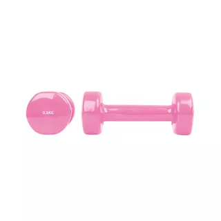 Vinyl Dumbbell Set inSPORTline Smoothbell 2 x 0.5 kg