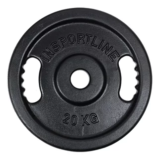 Liatinové olympijské kotúče inSPORTline Castblack OL 50 mm 2-20 kg