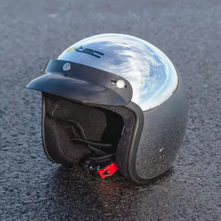 Motorradhelm W-TEC AP-75 - mattschwarz