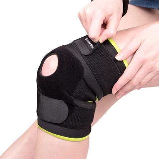 Magnetická bambusová bandáž na koleno inSPORTline