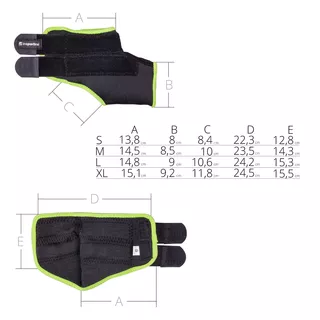 Magnetic Bamboo Ankle Brace inSPORTline - L