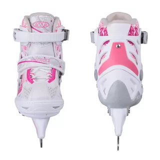 2-in-1 Skates/Rollerblades WORKER Pinkola