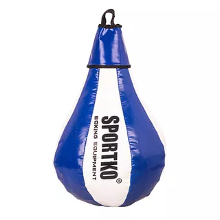 SportKO GP1 Boxsack - weiß-blau