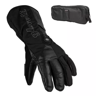 Heated Ski/Motorcycle Gloves Glovii GS9 - Black