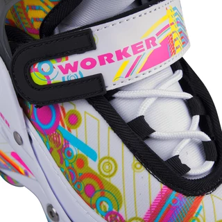 Rollerblades WORKER Picola LED – with Light-Up Wheels - XS 26-29