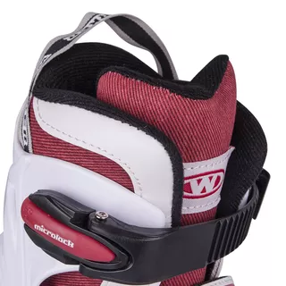 2-in-1 Skates/Rollerblades WORKER Gondo Red