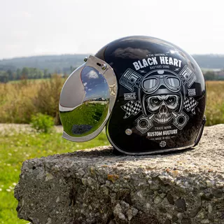 Ersatzvisier für den Helm W-TEC Kustom und V541