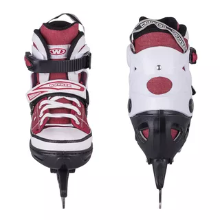 2-in-1 Skates/Rollerblades WORKER Gondo Red - M(37-40)