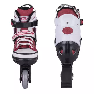 2-in-1 Skates/Rollerblades WORKER Gondo Red