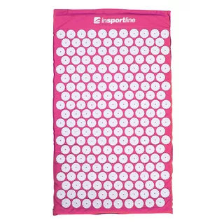 Acupressure Mat inSPORTline AKU-500 75 x 44 cm - Pink