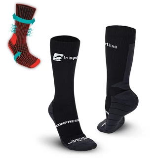 Compression Socks inSPORTline Compleano AG+ - Black