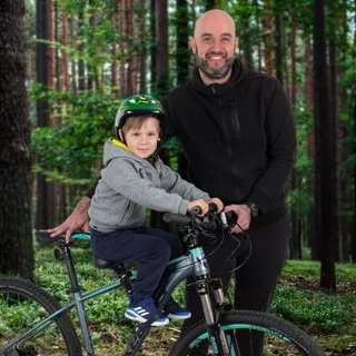 Detská sedačka na rám bicykla inSPORTline Mousino