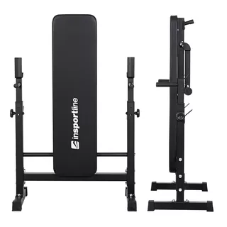 Plate-Loaded Dumbbell Set w/ Bench inSPORTline CEM 180 + 40 cm/30 mm 75 kg