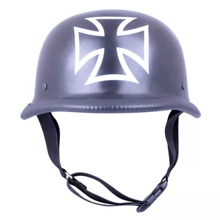 Kask motocyklowy otwarty retro Sodager Iron Cross