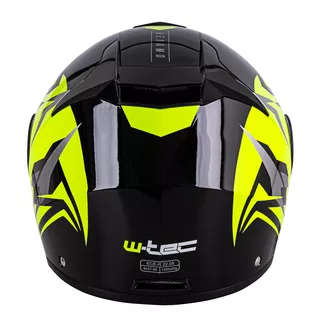 Kask motocyklowy szczękowy W-TEC Vexamo PR Black Graphic