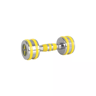 Chrome Dumbbell inSPORTline Yellsteel 4 kg