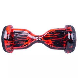 Elektroboard Windrunner EVO Art - 10" červený + sedátko Funcart bílé