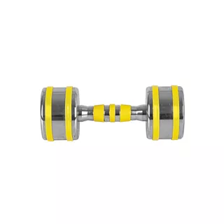 Chrome Dumbbell inSPORTline Yellsteel 6 kg