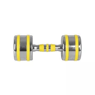 Chrome Dumbbell inSPORTline Yellsteel 9 kg