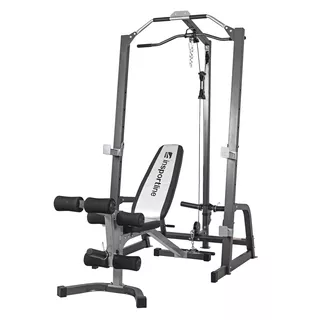 Wielofunkcyjny stojak atlas z ławką do ćwiczeń inSPORTline Power Rack PW60