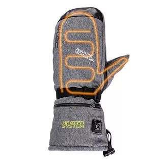 Heated Mittens inSPORTline HEATtero - Grey