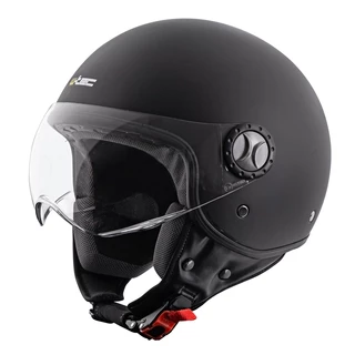 Scooter Helmet W-TEC FS-701MB Matt Black - Black, XL (61-62) - Black