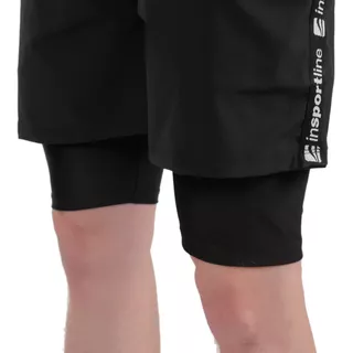 Pánske kraťasy 2v1 inSPORTline Closefit Short