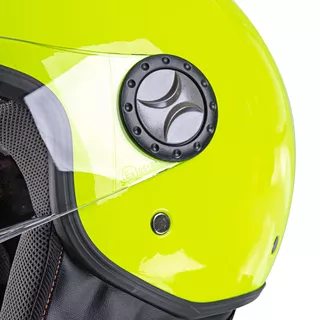 Prilba na skúter W-TEC FS-701FY Fluo Yellow - XL (61-62)