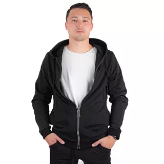 Kapucnis pulcsi inSPORTline Comfyhoodie Man - fekete