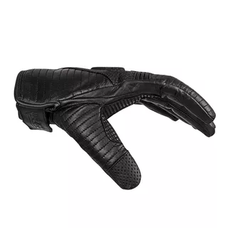 Leather Motorcycle Gloves W-TEC Brillanta - Black